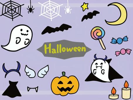 Illustration, halloween, pumpkin's ghost, kostum, 
