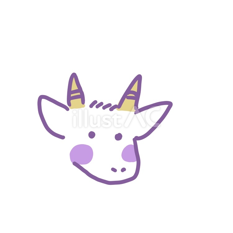 やぎさん やぎ,お絵描き,落書きのイラスト素材