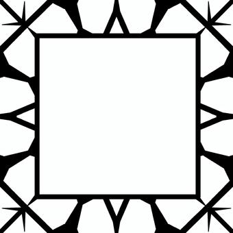 シームレスなモザイクで正方形の枠  d シームレスなモザイクで正方形の枠  d 枠,フレーム,線,バックグラウンド,テクスチャー,シームレス,背景,エンボス,モザイク,エンドレスのイラスト素材