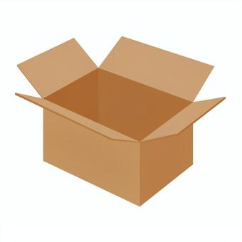 ダンボール ダンボール,箱,box,段ボール,空き箱,アキバコ,配送,配達のイラスト素材