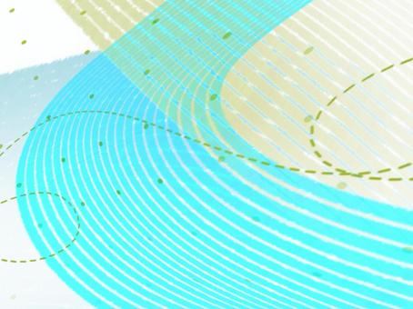 流線のリズム-アクアブルー02 ブルー,流線,抽象,背景,曲線,グラデーション,光,水,シンプル,クリーンのイラスト素材