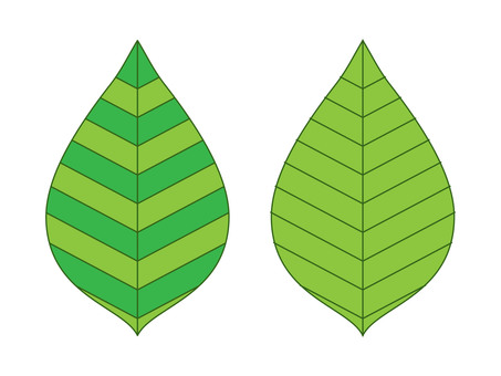 ＥＣＯマーク：葉っぱの素材 葉,葉っぱ,自然,植物,流線形,マーク,エコ,eco,sdgs,エスディージーズのイラスト素材