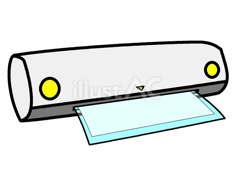白色のラミネーターのアイコン ラミネーター,機械,道具のイラスト素材