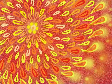 Fireworks-like flower design, gorgeous, red, JPG Fireworks-like flower design, gorgeous, red, flower, plant, botanical, JPG