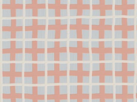 gray pink hand drawn checkered background, , JPG