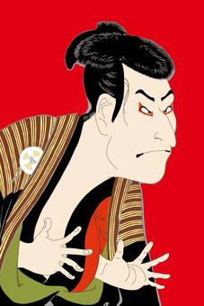 Illustration, JPG and AI Illustration, ukiyoe, with, japanese style, JPG and AI