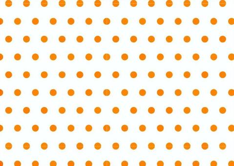 ドット_オレンジ ドット,ドット柄,かわいい,可愛い,弾ける,玉,フレーム,背景,壁紙,素材のイラスト素材