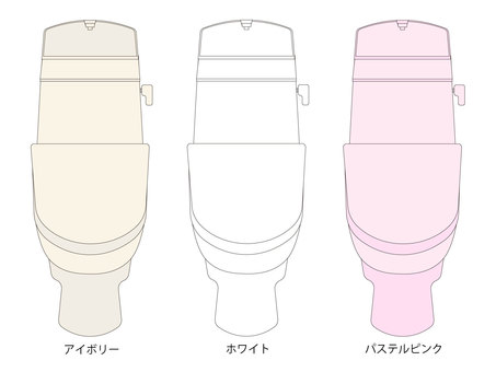 Three-color Western-style flush toilet, Three-color Western-style flush toilet, toilet, flush toilet, toilet seat,