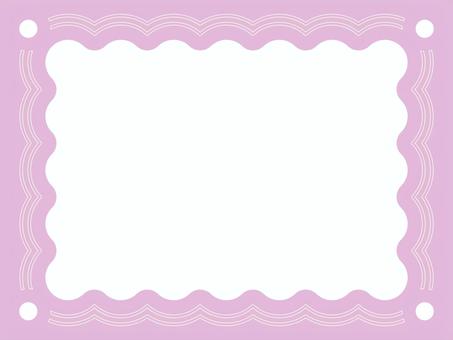 ぽちまるフレームピンク