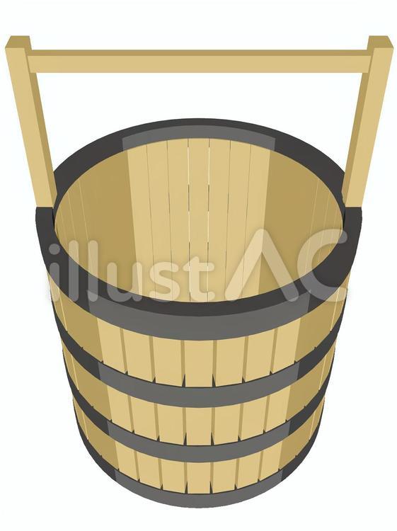 桶イラスト No 無料イラストなら イラストac