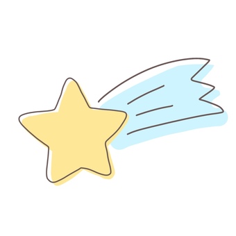 shooting star ③, shooting star ③, bintang lintang, bintang, langit peteng,