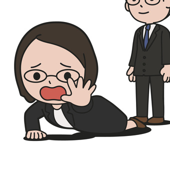 逃げる人 ストーカー,逃亡,追い詰める,犯人,サスペンス,助け,夫婦,妻,夫,カップルのイラスト素材