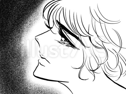 昭和少女漫画風イケメン王子様の憂鬱な横顔