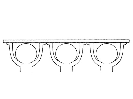 支えるシルエット シルエット,支える,リアクション,pop調,手描き,挿絵,ワンポイント,素材,商用可,無料のイラスト素材