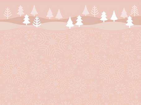 Christmas background with snowflakes and winter landscape 02, JPG, PNG and AI Christmas background with snowflakes and winter landscape 02, winter, christmas, background, JPG, PNG and AI