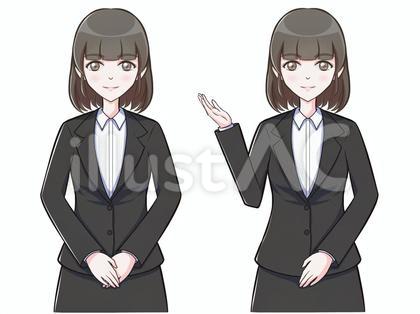 ご案内/スーツの女性2