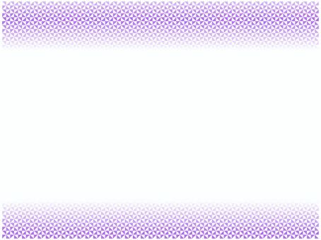 風車模様のフレ−ム　紫 風車模様,フレ−ム,ポストカード,メッセージカード,柄,パターン,風車,和風,和柄,縁起のイラスト素材