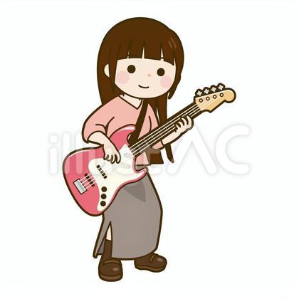 ガールズバンドのベース