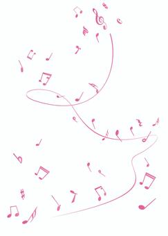 Illustration, note, melody, musics, 