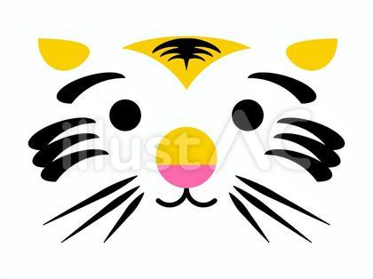 トラの顔