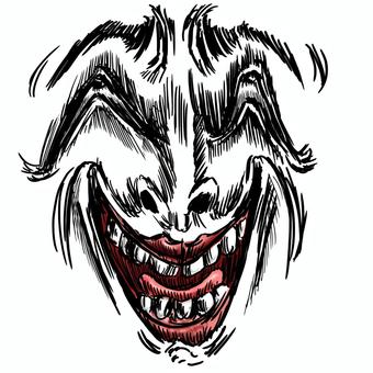 Illustration, guess, guess face, mean person, 