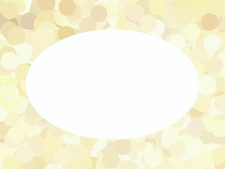 ベージュの幾何学模様の楕円形フレーム24 幾何学,フレーム,背景,枠,飾り枠,ベージュ,幾何学模様,見出し,タイトル,壁紙のイラスト素材