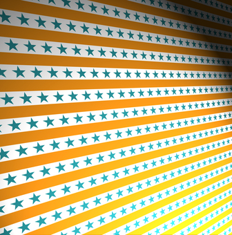 Illustration, far and near, stripe, star, 