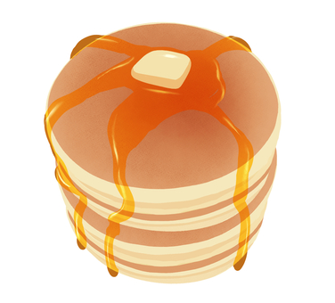 パンケーキ・4枚・ホットケーキ パンケーキ・4枚・ホットケーキ パンケーキ,ダブルサイズ,アイコン,ホットケーキ,スイーツ,デザート,お菓子,おやつ,バター,はちみつのイラスト素材