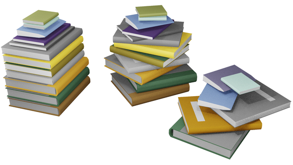 平積み 本,図書,古本,平,平積み,書籍,文庫,ブック,辞書,教科書のイラスト素材