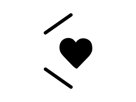 ハートの吹き出し(黒) ハートの吹き出し(黒) 吹き出し,ハート,告白,好き,バレンタイン,キュン,恋愛,恋,愛情,愛のイラスト素材