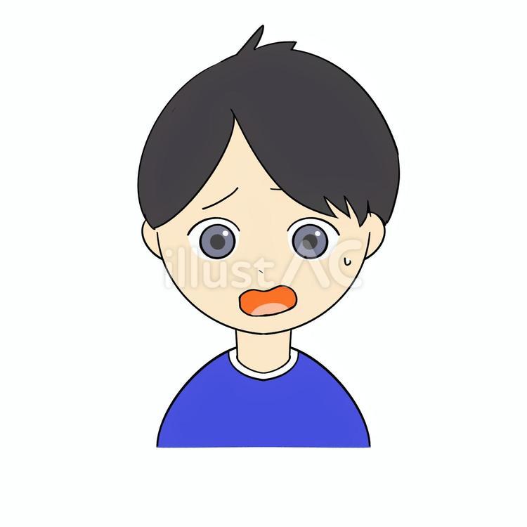 慌てて男の子 男の子,少年,青年のイラスト素材