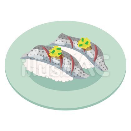 寿司 コハダ 薬味