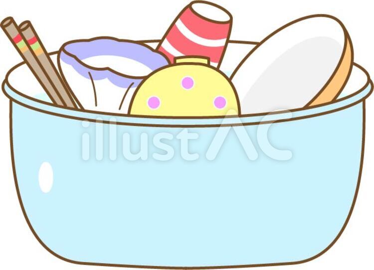 食器 洗い物イラスト No 無料イラストなら イラストac