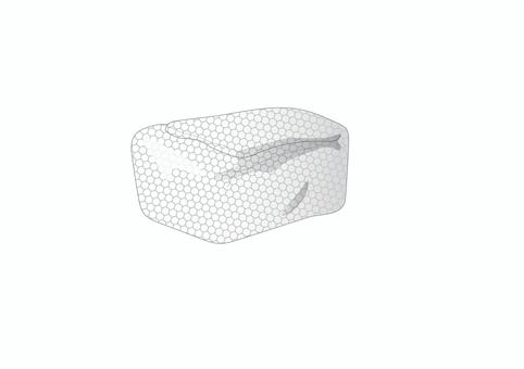 Illustration, bubble wrap cushion, packing material, delivery, 