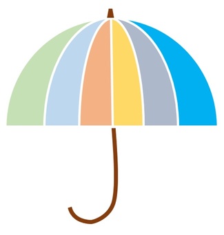 Illustration, umbrella, rain gear, rain, JPG and PNG