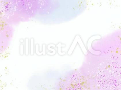 背景 水彩 キラキラ 紫