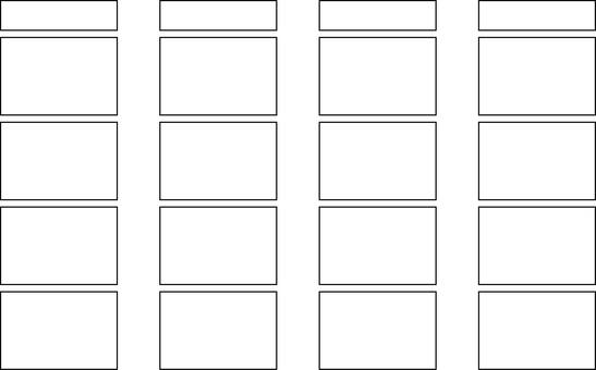 Illustration, four-frame cartoon, comics, frame, 