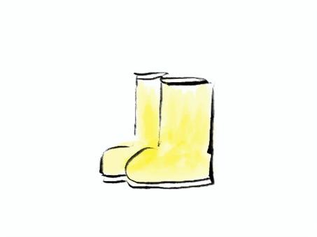 Illustration, boots, rain gear, rain boots, 