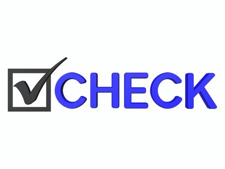Checkの文字