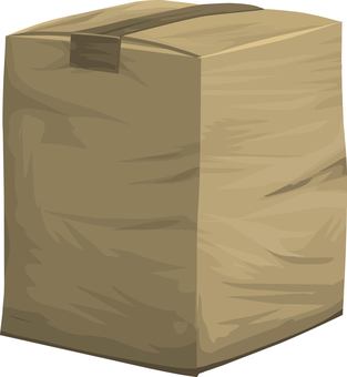 テープ 段ボール テープ,段ボール,ダンボール,木箱,塞ぐ,荷物,引越し,箱,集荷,まとめるのイラスト素材