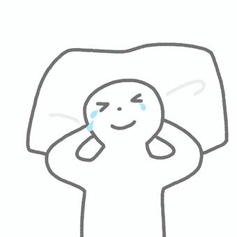 嬉し泣き人物イラスト　失恋　安堵　悲しい 嬉し泣き,失恋,悲しい,幸せ,安堵,思い出す,別れ,痛み,思い出,悔し涙のイラスト素材