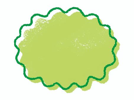 版画風もやもやフレーム07 フレーム,囲み,枠,囲み枠,背景枠,版画風,にじみ線のイラスト素材