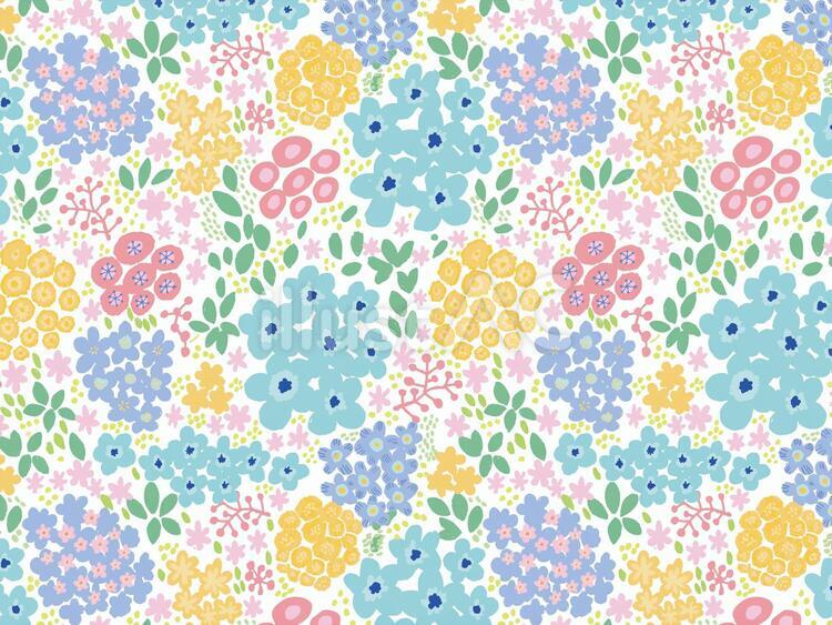 花柄パターンイラスト - No: 27334908｜無料イラスト・フリー素材なら「イラストAC」