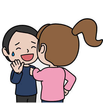 行動する人物 喧嘩,言い訳,口論,対立,トラブル,怒り,不満,誤解,謝罪,後悔のイラスト素材