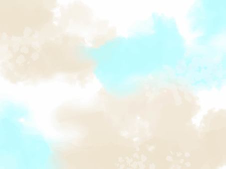 水彩でにじんだ背景2３ 水彩,背景,にじみ,カラフル,かわいい,おしゃれ,ベクター,手描き,フレーム,枠のイラスト素材