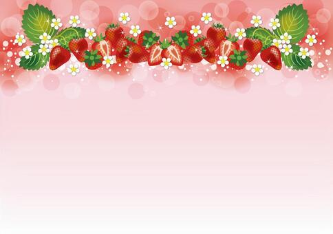 苺 Background From above 苺 Background From above