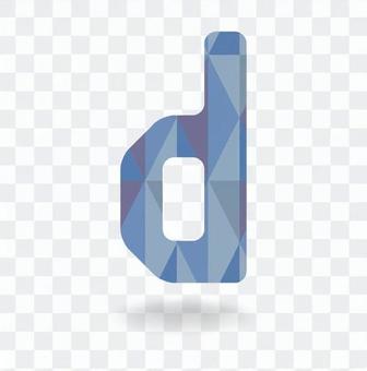 Alphabet d Alphabet d