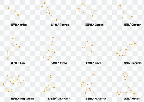 12 constellations b 12 constellations b