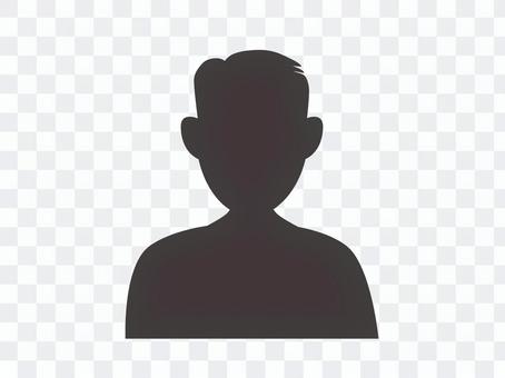 Person illustration icon Person illustration icon