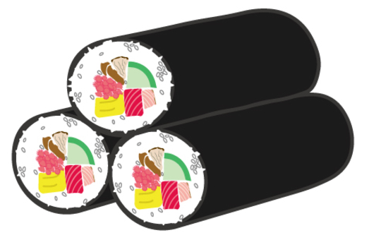 Seaweed roll -02 Seaweed roll -02
